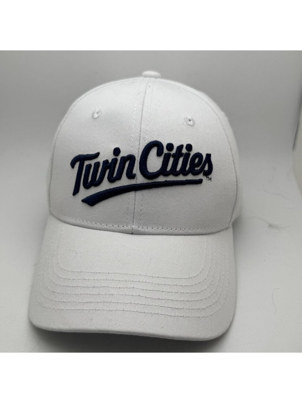 Minnesota Twins 'Twin Cities' Snapback Hat Cap Member White MLB Melonwear
